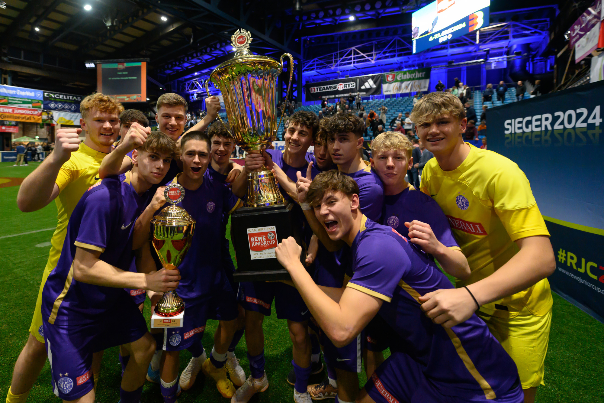 FK Austria Wien gewinnt den REWE JUNIORCUP 2024!